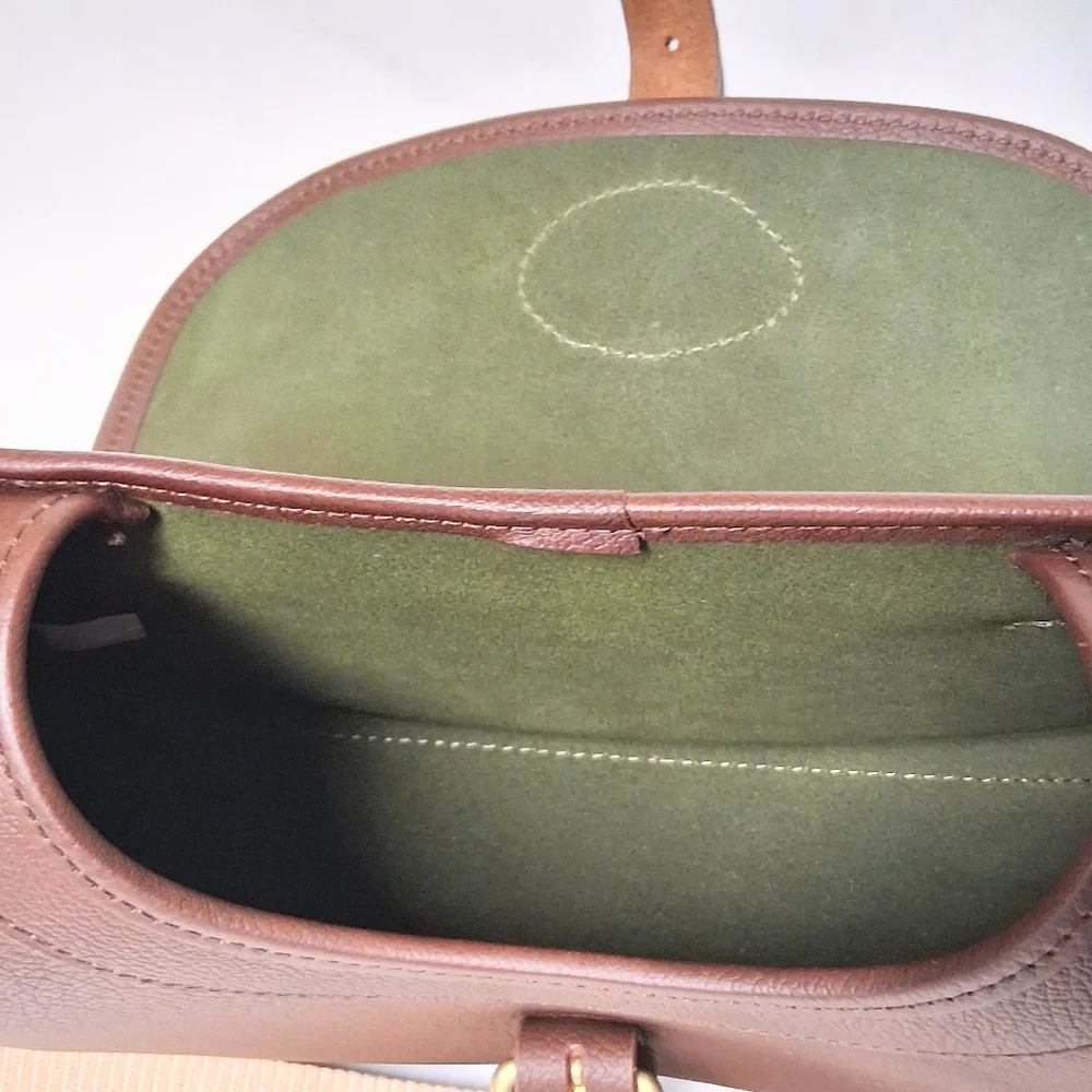 Brown Leather Crossbody Bag